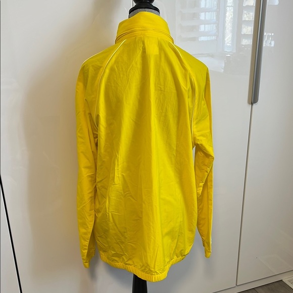 ADIDAS ORIGINALS Windbreaker Jacket Neon Yellow, Size L - Picture 9 of 16